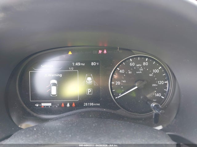 2023 Nissan Kicks Sv Xtronic Cvt მანქანა იყიდება აუქციონზე, vin: 3N1CP5CV5PL470134, აუქციონის ნომერი: 44983311