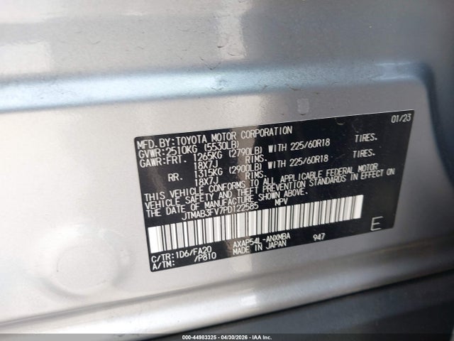 Toyota Rav4 Prime Se 2023 JTMAB3FV7PD122585 Image 9
