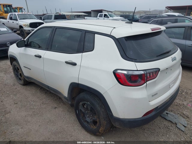 Продаж на аукціоні авто 2019 Jeep Compass Sport Fwd, vin: 3C4NJCAB3KT715851, номер лоту: 44983344