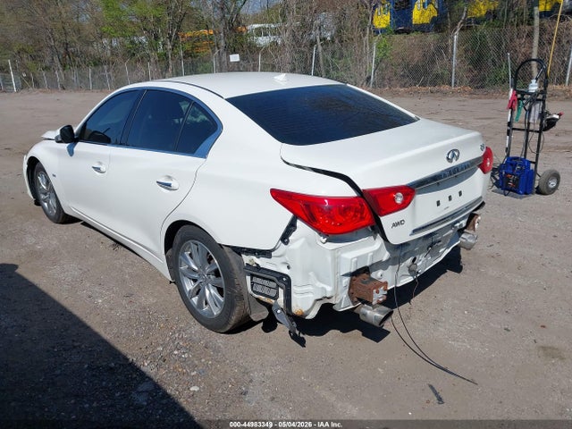 Продаж на аукціоні авто 2017 Infiniti Q50 3.0t Premium, vin: JN1EV7AR9HM834465, номер лоту: 44983349