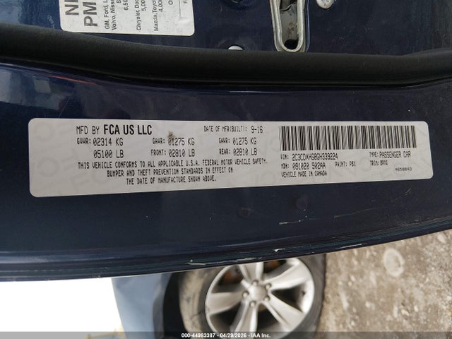 Aukcja sprzedaży 2016 Dodge Charger Sxt, vin: 2C3CDXHG8GH339224, numer aukcji: 44983387