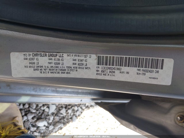 Продаж на аукціоні авто 2013 Dodge Avenger Se, vin: 1C3CDZAB5DN519063, номер лоту: 44983419
