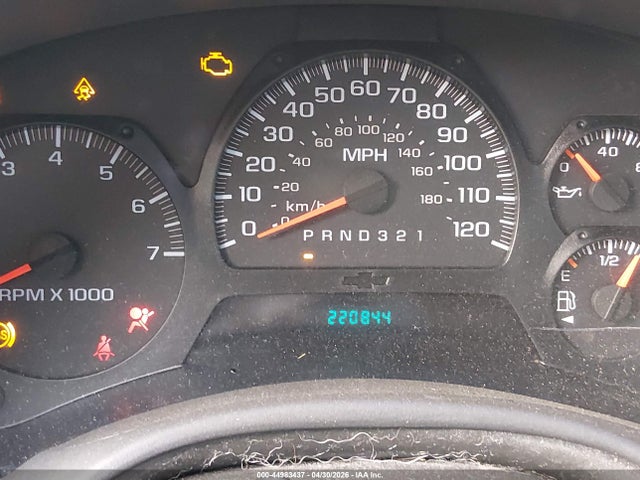 Aukcja sprzedaży 2008 Chevrolet Trailblazer Lt, vin: 1GNDT13S782225972, numer aukcji: 44983437