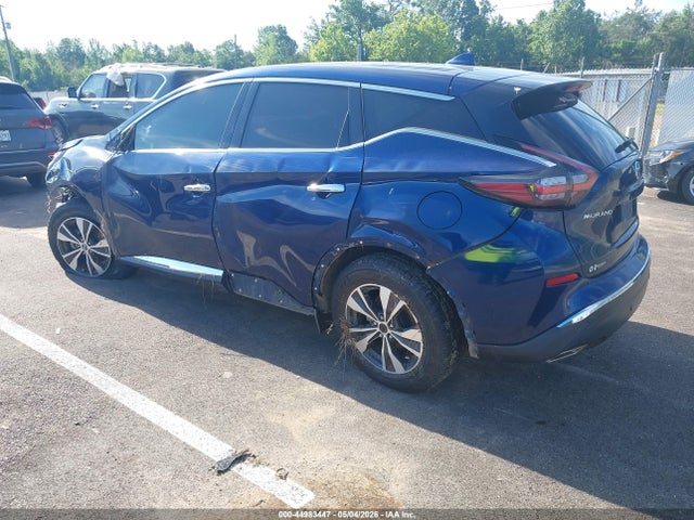 Продажа на аукционе авто 2020 Nissan Murano S Fwd, vin: 5N1AZ2AJ4LN133621, номер лота: 44983447