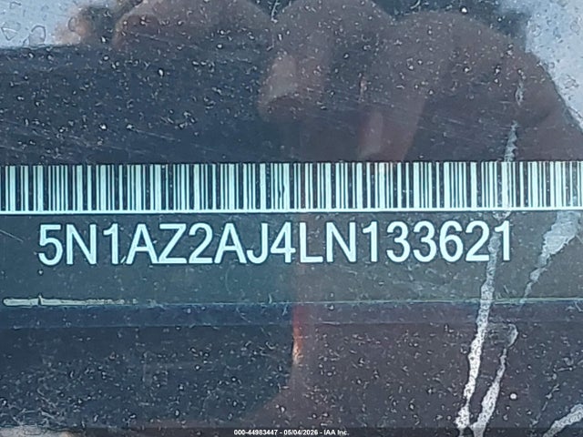 Продажа на аукционе авто 2020 Nissan Murano S Fwd, vin: 5N1AZ2AJ4LN133621, номер лота: 44983447