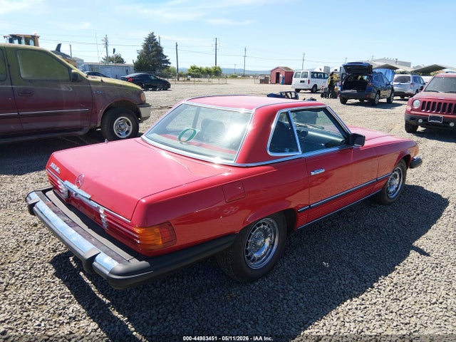 Aukcja sprzedaży 1982 Mercedes-benz 380 Sl, vin: WDBBA45A7CB009798, numer aukcji: 44983451