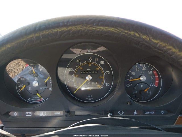 Aukcja sprzedaży 1982 Mercedes-benz 380 Sl, vin: WDBBA45A7CB009798, numer aukcji: 44983451