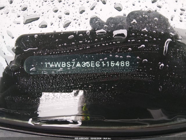Aukcja sprzedaży 2014 Volkswagen Passat 1.8t Se, vin: 1VWBS7A35EC115488, numer aukcji: 44983455