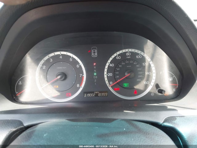 44983498 :رقم المزاد ، 1HGCP26819A035558 vin ، 2009 Honda Accord 2.4 Ex-l مزاد بيع