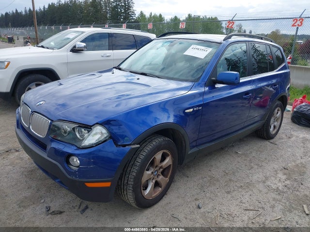 Продажа на аукционе авто 2007 Bmw X3 3.0si, vin: WBXPC93497WF04665, номер лота: 44983593