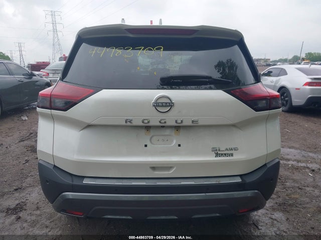 2023 Nissan Rogue Sl Intelligent Awd მანქანა იყიდება აუქციონზე, vin: 5N1BT3CB0PC739498, აუქციონის ნომერი: 44983709