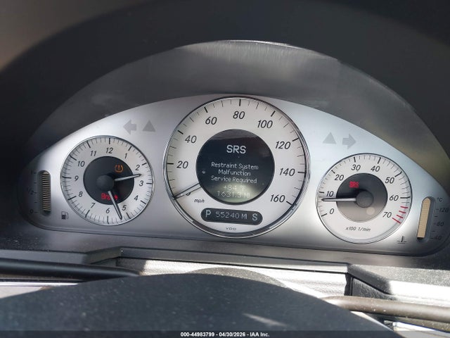 2009 Mercedes-benz E 350 მანქანა იყიდება აუქციონზე, vin: WDBUF56X89B374003, აუქციონის ნომერი: 44983799