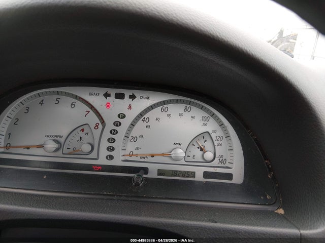 2002 Toyota Camry Le/se/xle მანქანა იყიდება აუქციონზე, vin: JTDBF32KX20029595, აუქციონის ნომერი: 44983886