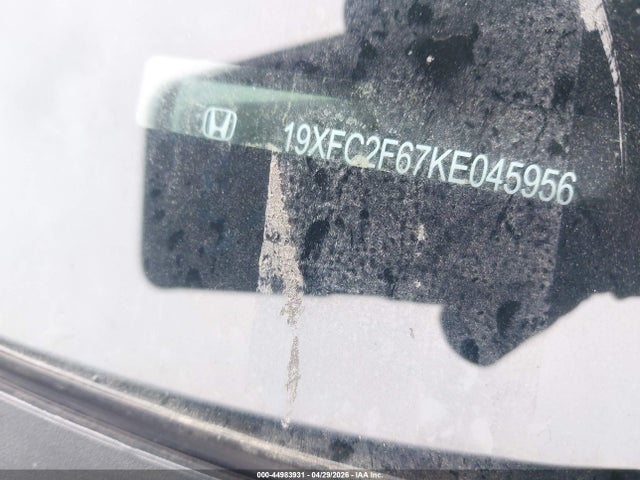 Honda Civic Lx 2019 19XFC2F67KE045956 Image 9
