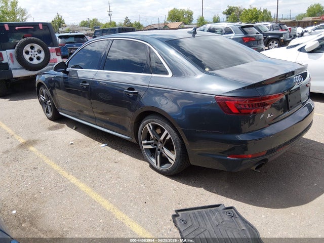 Aukcja sprzedaży 2018 Audi A4 2.0t Premium/2.0t Tech Premium, vin: WAUENAF40JA080013, numer aukcji: 44983954