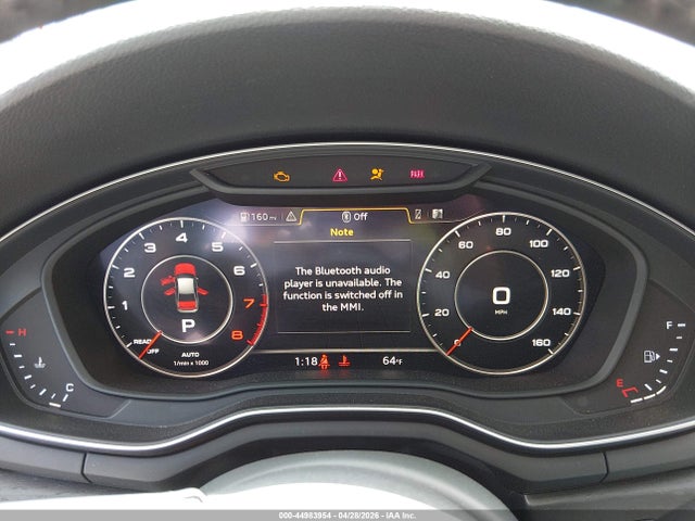 Aukcja sprzedaży 2018 Audi A4 2.0t Premium/2.0t Tech Premium, vin: WAUENAF40JA080013, numer aukcji: 44983954