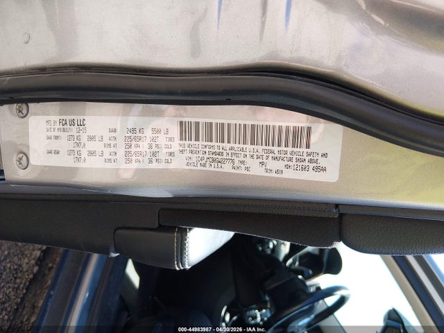 Продаж на аукціоні авто 2016 Jeep Cherokee Latitude, vin: 1C4PJMCB0GW227776, номер лоту: 44983987