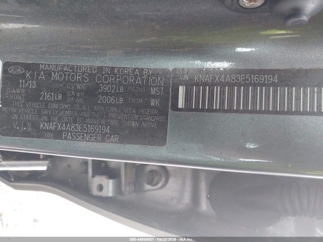 Продаж на аукціоні авто 2014 Kia Forte Ex, vin: KNAFX4A83E5169194, номер лоту: 44984001