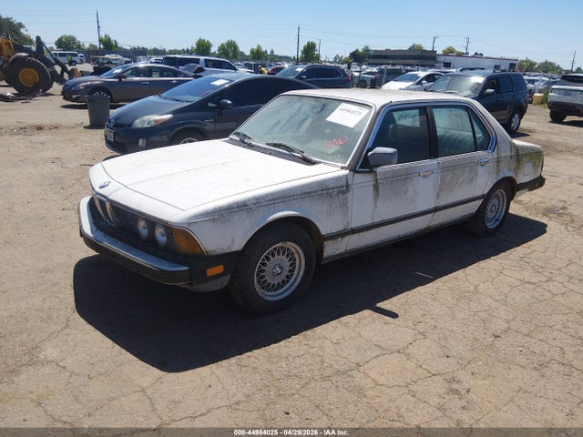 44984025 :رقم المزاد ، WBAFF8409E9475342 vin ، 1984 Bmw 733 I Automatic مزاد بيع