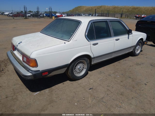 44984025 :رقم المزاد ، WBAFF8409E9475342 vin ، 1984 Bmw 733 I Automatic مزاد بيع