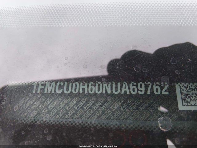 Продажа на аукционе авто 2022 Ford Escape Sel, vin: 1FMCU0H60NUA69762, номер лота: 44984172