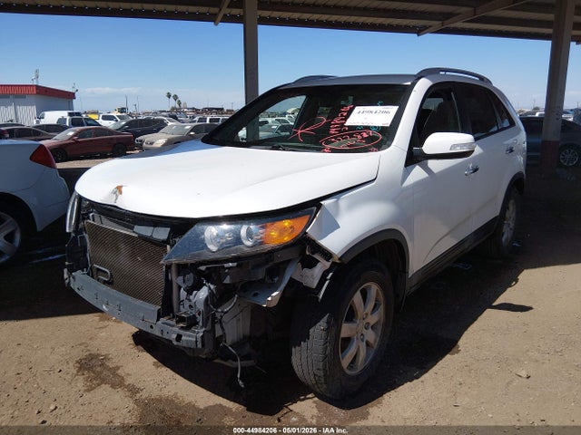 44984206 :رقم المزاد ، 5XYKT4A28DG374783 vin ، 2013 Kia Sorento Lx V6 مزاد بيع