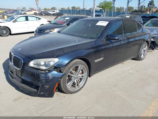 2013 Bmw 750li Xdrive მანქანა იყიდება აუქციონზე, vin: WBAYF8C59DD140163, აუქციონის ნომერი: 44984266
