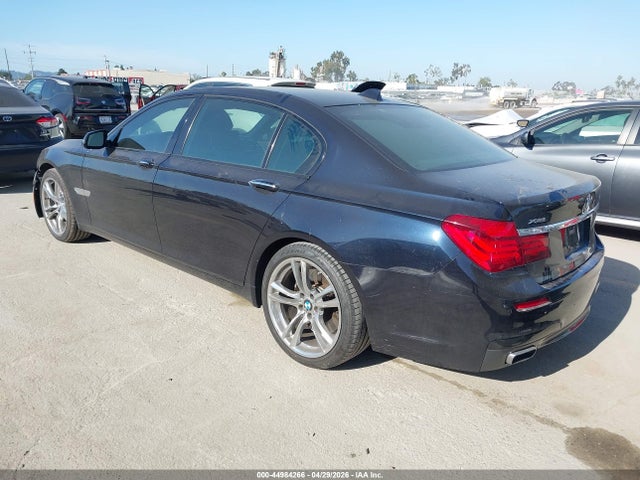 2013 Bmw 750li Xdrive მანქანა იყიდება აუქციონზე, vin: WBAYF8C59DD140163, აუქციონის ნომერი: 44984266