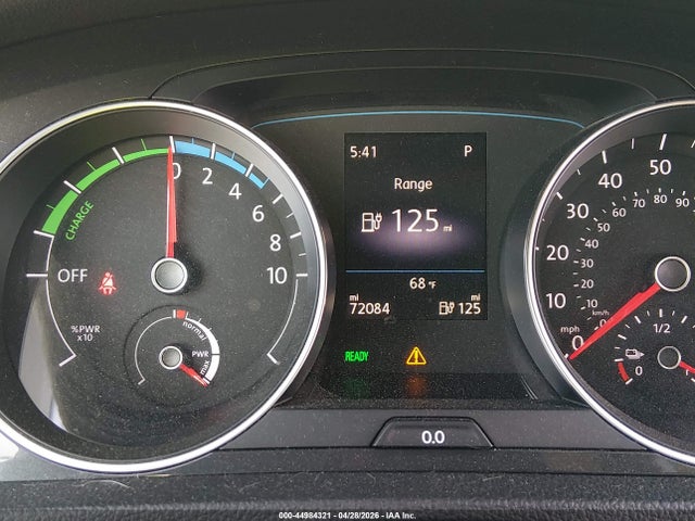 Aukcja sprzedaży 2019 Volkswagen E-golf Se, vin: WVWKR7AU1KW902231, numer aukcji: 44984321