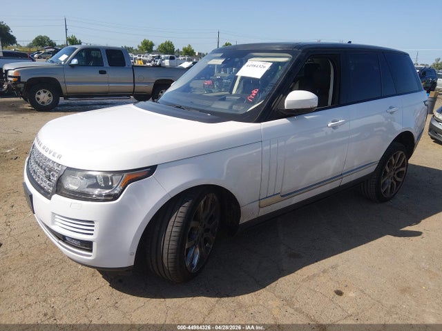 2016 Land Rover Range Rover 5.0l V8 Supercharged მანქანა იყიდება აუქციონზე, vin: SALGS2EF7GA281857, აუქციონის ნომერი: 44984326