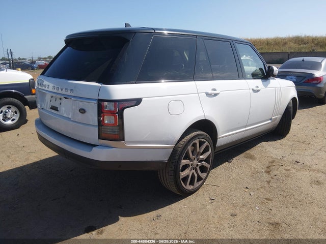 2016 Land Rover Range Rover 5.0l V8 Supercharged მანქანა იყიდება აუქციონზე, vin: SALGS2EF7GA281857, აუქციონის ნომერი: 44984326