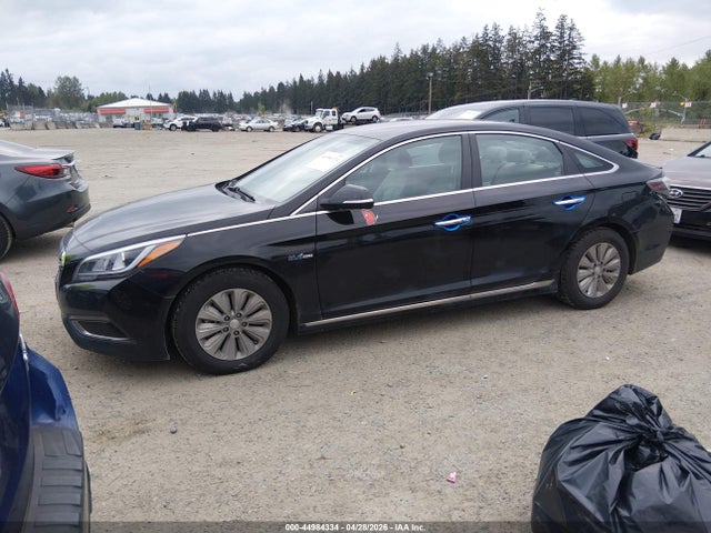2016 Hyundai Sonata Hybrid Se მანქანა იყიდება აუქციონზე, vin: KMHE24L10GA009079, აუქციონის ნომერი: 44984334