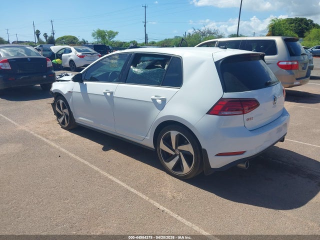 Продаж на аукціоні авто 2019 Volkswagen Golf Gti, vin: 3VW6T7AU5KM037036, номер лоту: 44984378