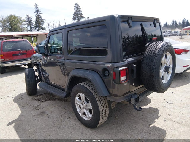 2020 Jeep Wrangler Sport S 4x4 მანქანა იყიდება აუქციონზე, vin: 1C4GJXAN7LW203838, აუქციონის ნომერი: 44984427