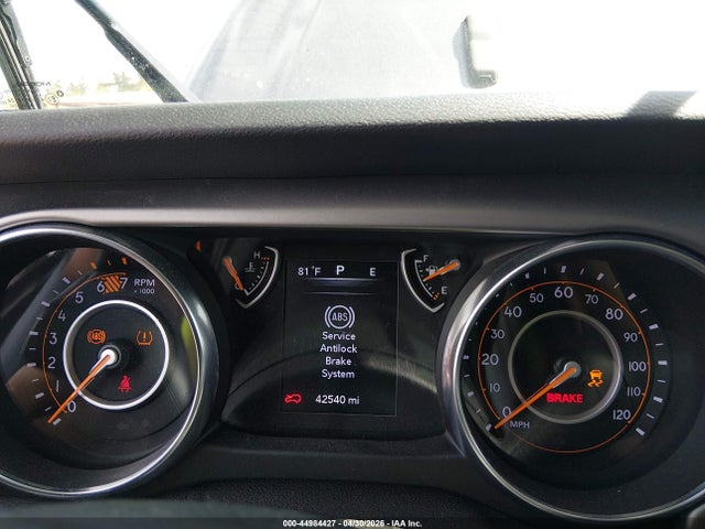 2020 Jeep Wrangler Sport S 4x4 მანქანა იყიდება აუქციონზე, vin: 1C4GJXAN7LW203838, აუქციონის ნომერი: 44984427
