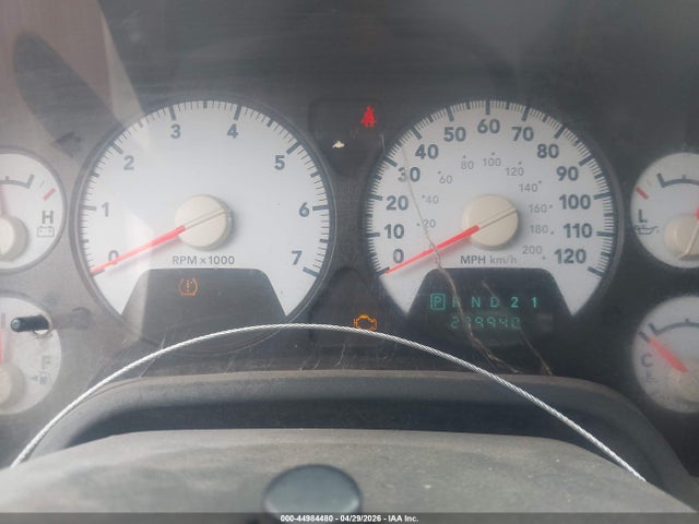 2008 Dodge Ram 1500 Slt მანქანა იყიდება აუქციონზე, vin: 1D7HA16278J119612, აუქციონის ნომერი: 44984480