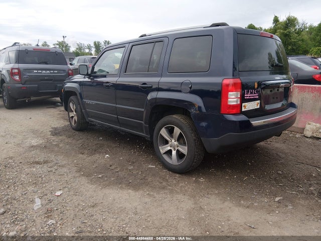 2016 Jeep Patriot High Altitude Edition მანქანა იყიდება აუქციონზე, vin: 1C4NJPFA7GD589661, აუქციონის ნომერი: 44984488