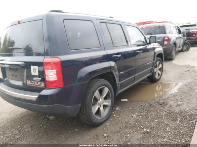 2016 Jeep Patriot High Altitude Edition მანქანა იყიდება აუქციონზე, vin: 1C4NJPFA7GD589661, აუქციონის ნომერი: 44984488