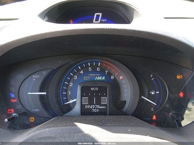 Aukcja sprzedaży 2013 Honda Insight Ex, vin: JHMZE2H72DS002640, numer aukcji: 44984526
