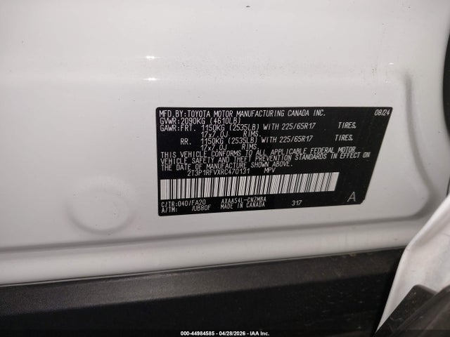 Toyota Rav4 Xle 2024 2T3P1RFVXRC470131 Image 9