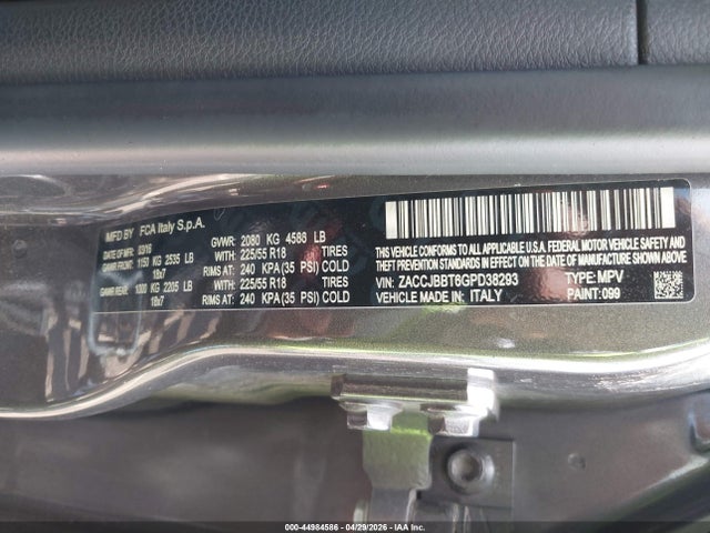 Jeep Renegade Justice 2016 ZACCJBBT6GPD38293 Image 9