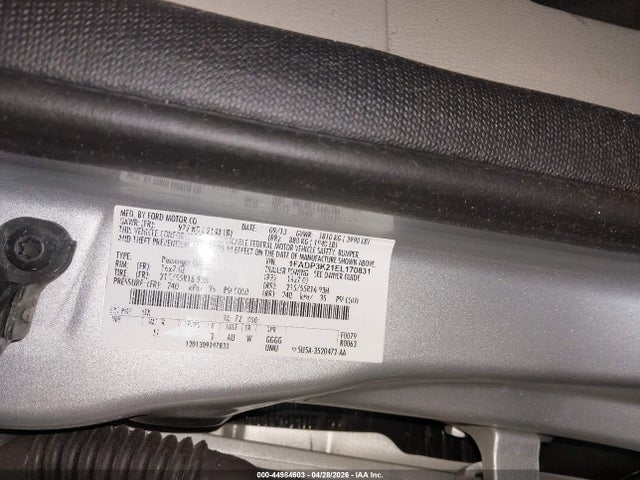 Продаж на аукціоні авто 2014 Ford Focus Se, vin: 1FADP3K21EL170831, номер лоту: 44984603