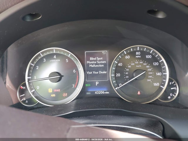 Продажа на аукционе авто 2016 Lexus Es 350, vin: JTHBK1GG9G2222805, номер лота: 44984612