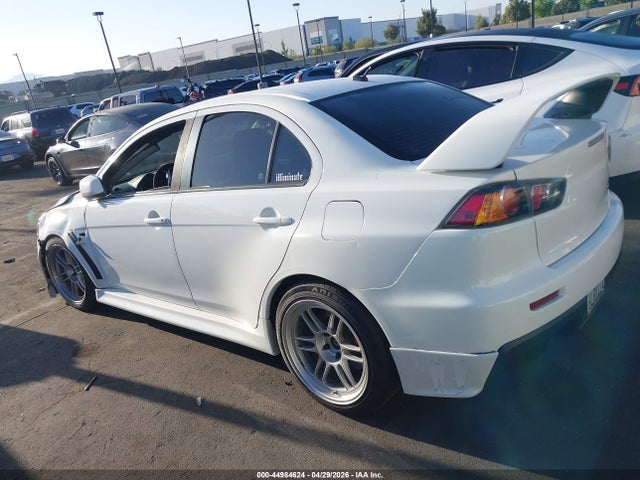 44984624 :رقم المزاد ، JA32W8FV2AU024009 vin ، 2010 Mitsubishi Lancer Evolution Gsr مزاد بيع