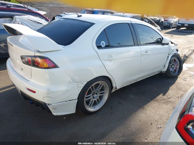 44984624 :رقم المزاد ، JA32W8FV2AU024009 vin ، 2010 Mitsubishi Lancer Evolution Gsr مزاد بيع
