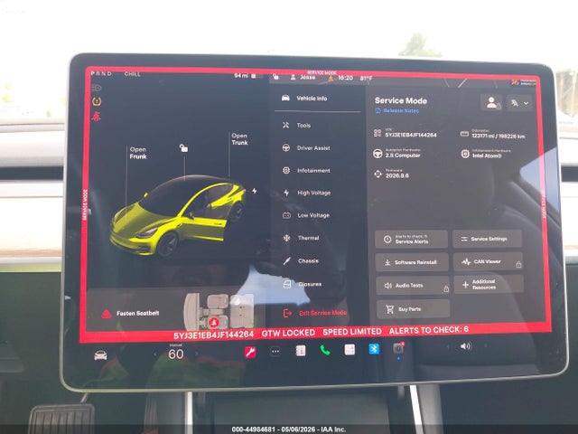 Tesla Model 3 Long Range/performance 2018 5YJ3E1EB4JF144264 Image 18