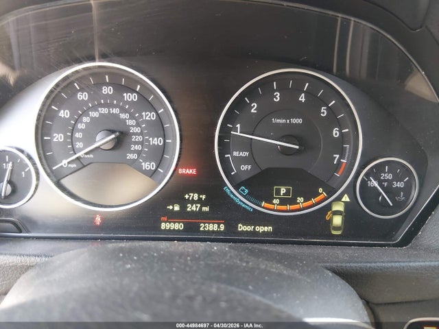 2018 Bmw 320i Xdrive მანქანა იყიდება აუქციონზე, vin: WBA8A3C51JA488411, აუქციონის ნომერი: 44984697
