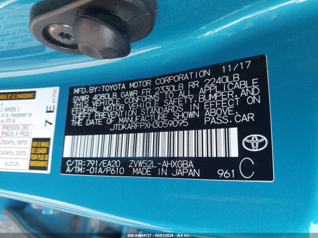 JTDKARFPXH3059095 Toyota Prius Prime Advanced