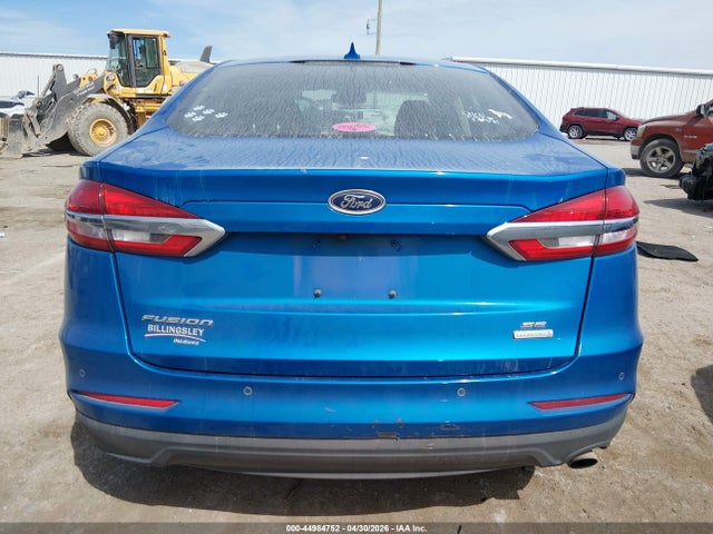 2019 Ford Fusion Se მანქანა იყიდება აუქციონზე, vin: 3FA6P0HD4KR283265, აუქციონის ნომერი: 44984752