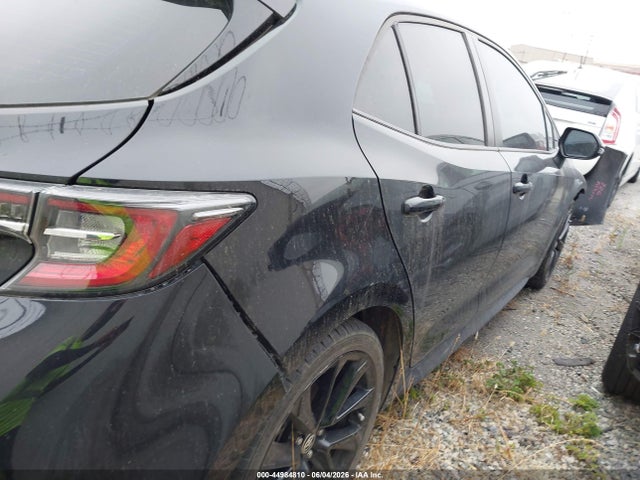 44984810 :رقم المزاد ، JTND4MBE5M3129485 vin ، 2021 Toyota Corolla Se Nightshade Edition مزاد بيع